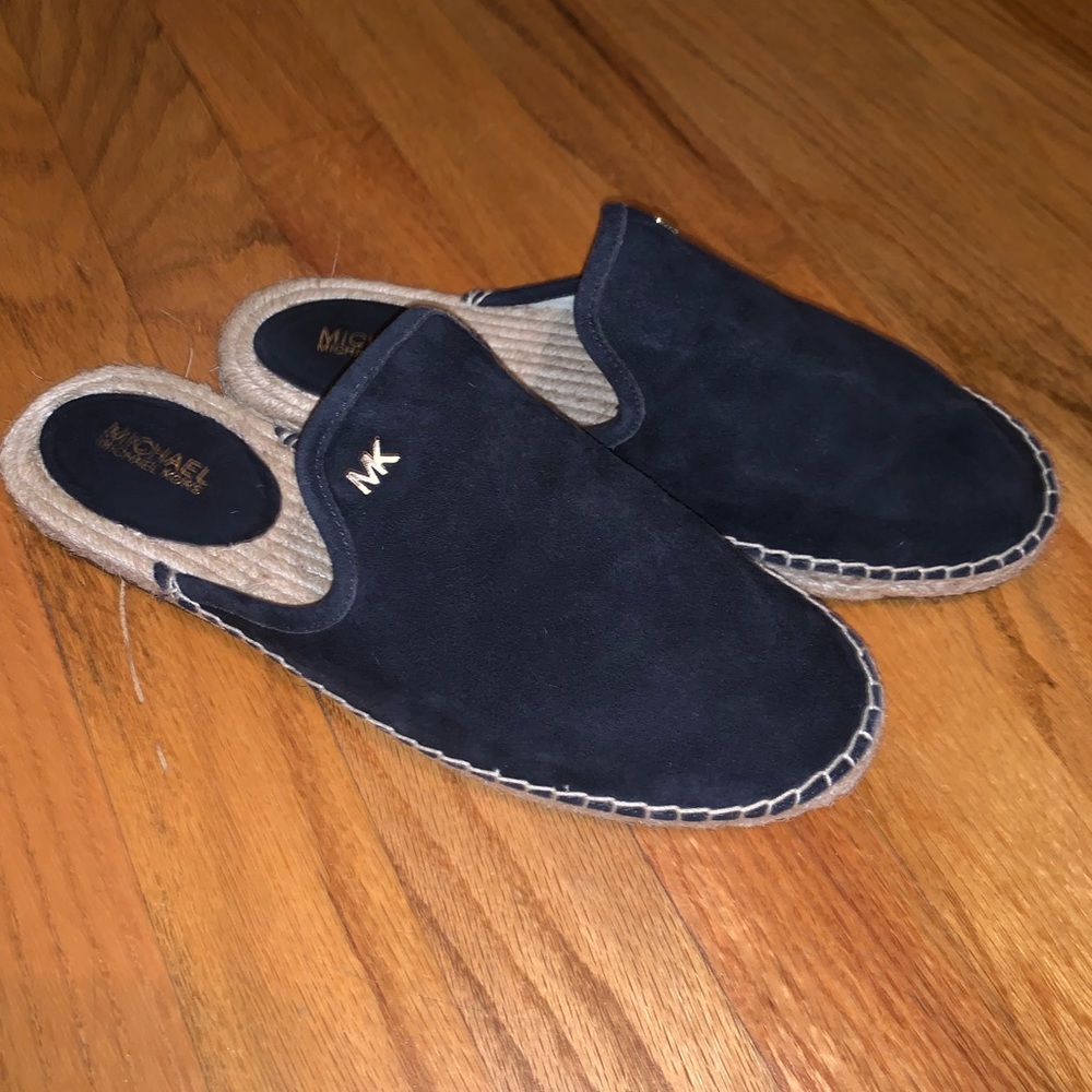 Michael Kors Suede Espadrille Slides